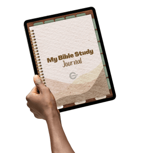 Interactive Hyperlinked Digital My Bible Study Journal MBSJ