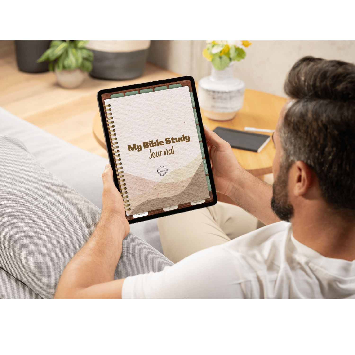 Interactive Hyperlinked Digital My Bible Study Journal MBSJ - Image 5